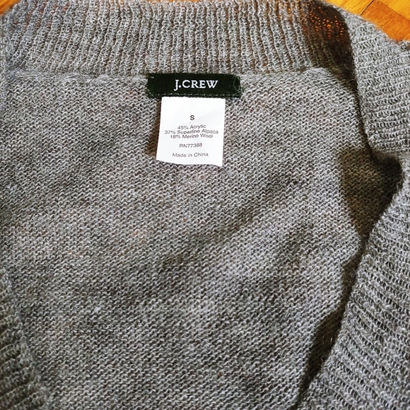 J. Crew sequin sparkle holiday sweater sz S - Picture 3 of 4